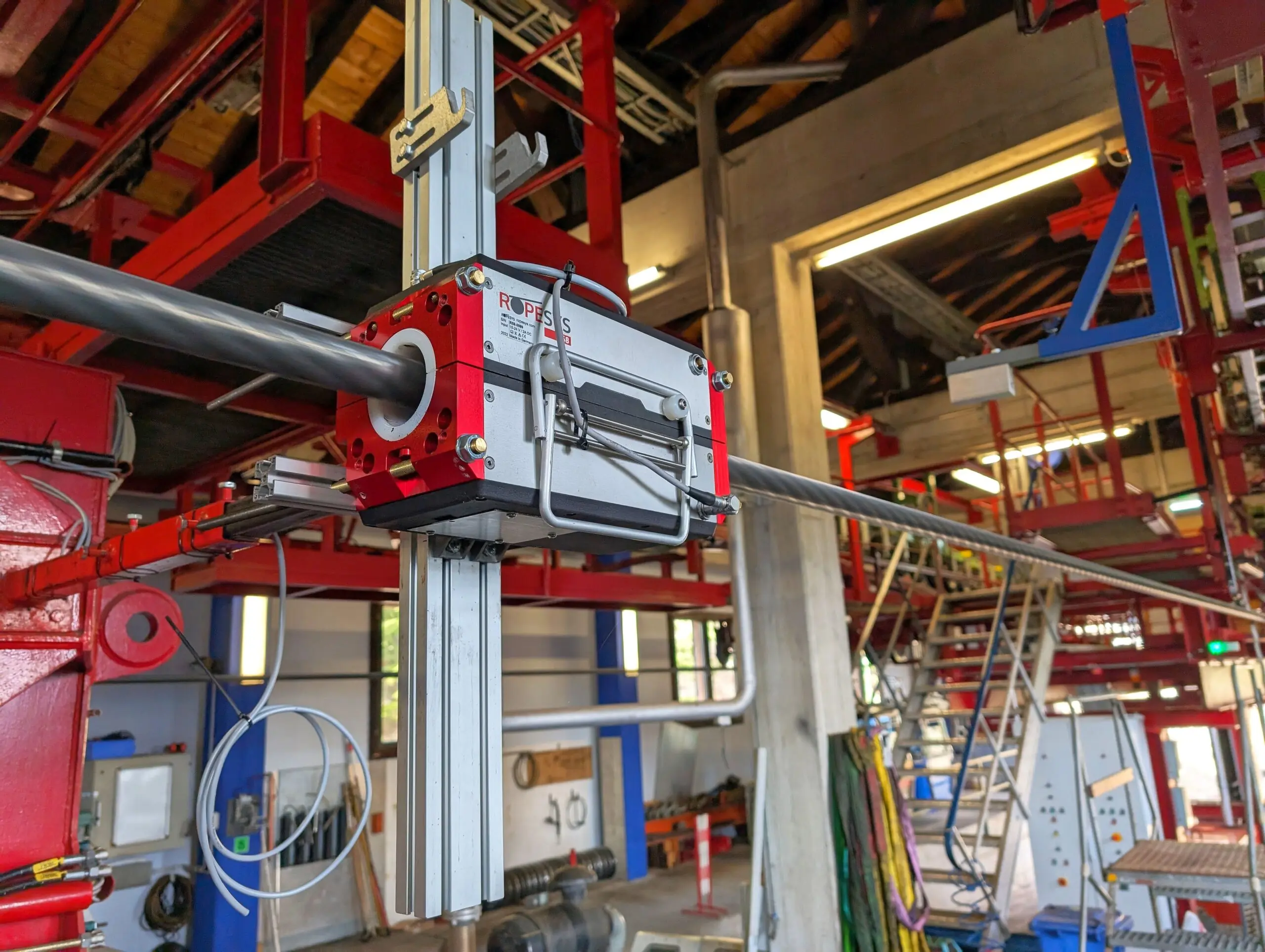 Çelik Halat Kontrol Cihazı